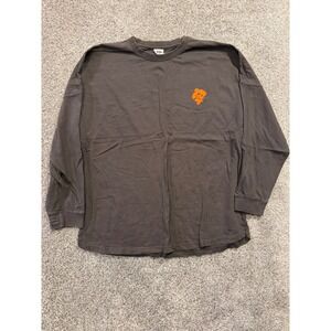 Pressbox Spirit Jersey Womens XL Gray Oklahoma State Cowboys Long Sleeve Tee OSU